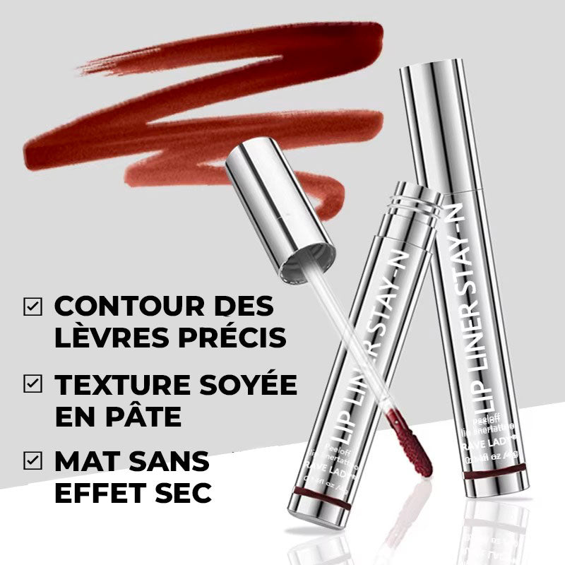 LINSAY BEAUTY | Encre à lèvres Mat - Rouge Rubis