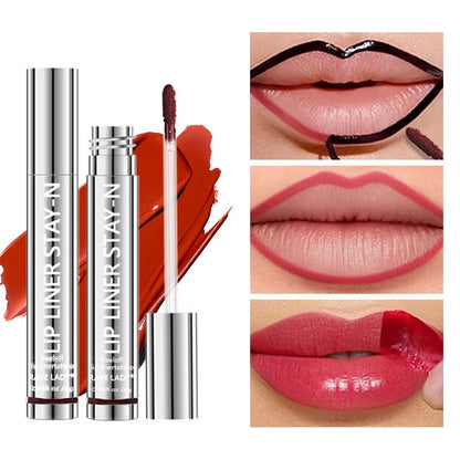 LINSAY BEAUTY | Encre à lèvres Mat - Rouge Rubis